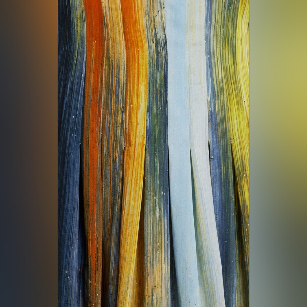 $3290 NEW OSCAR DE LA RENTA ABSTRACT CALENDULA ART MIDI DRESS US 14 - Picture 3 of 11